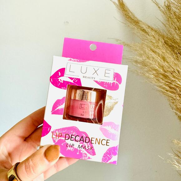 NEW SEPHORA Luxe Beauty Decadence Hydrating Softening Moisturizer Lip Mask - Picture 2 of 6